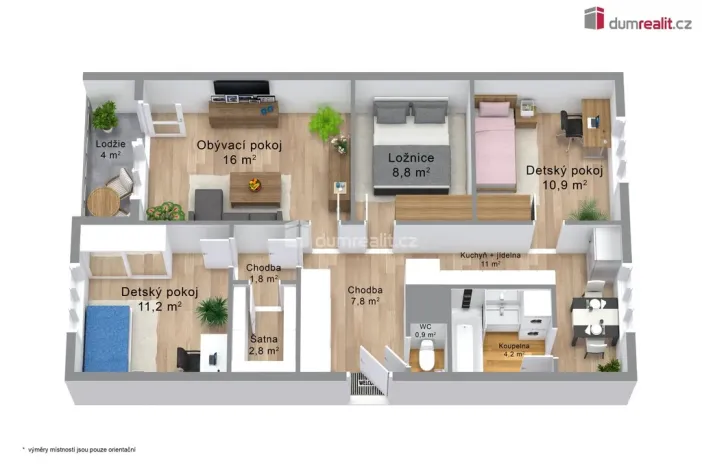 Prodej bytu 3+1, Karlovy Vary - Bohatice, Ostrovská, 76 m2
