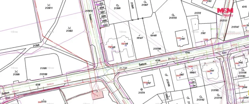 Prodej pozemku pro bydlení, Aš, Šaldova, 912 m2