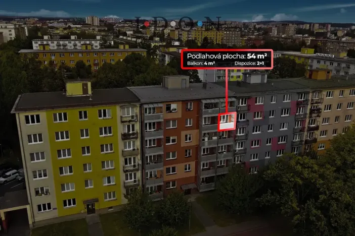 Prodej bytu 2+1, Ostrava, Francouzská, 52 m2