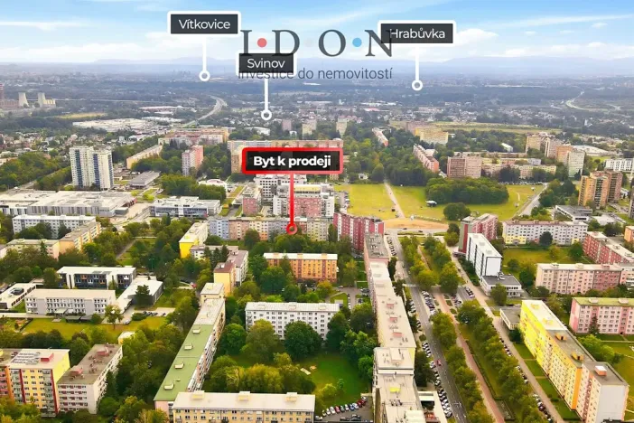 Prodej bytu 2+1, Ostrava, Francouzská, 52 m2
