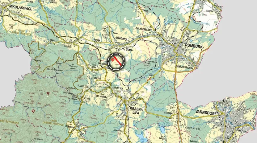 Prodej louky, Staré Křečany, 50106 m2