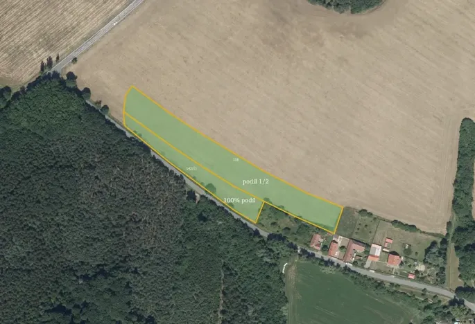 Prodej pole, Žiželice, 7612 m2