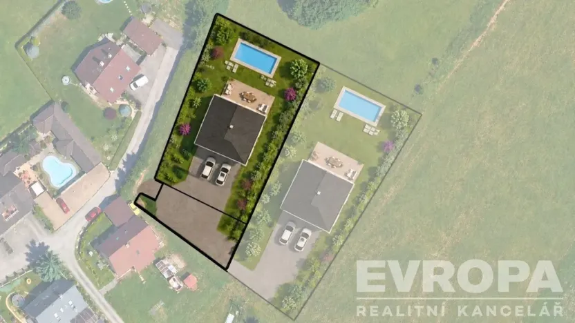 Prodej pozemku pro bydlení, Horní Branná, 1038 m2