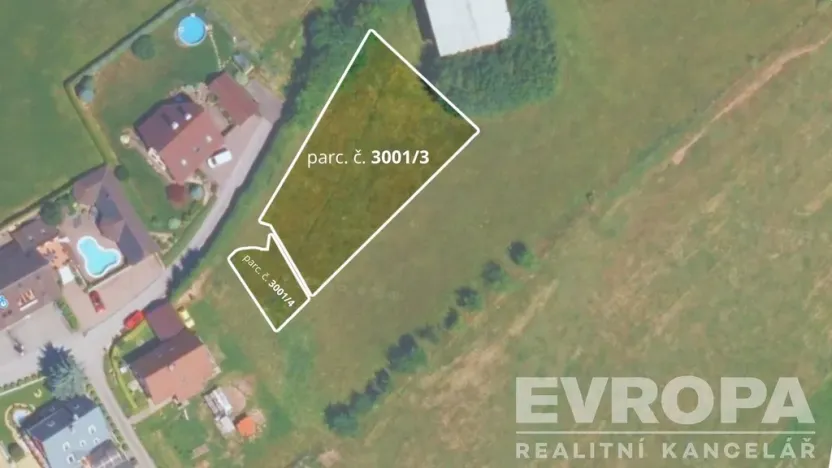 Prodej pozemku pro bydlení, Horní Branná, 1038 m2