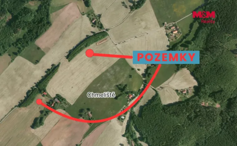 Prodej pole, Dobré - Chmeliště, 18750 m2