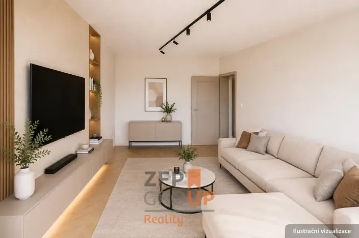 Pronájem bytu 3+1, Hodonín, Národní třída, 65 m2