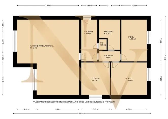 Prodej rodinného domu, Jaroměřice nad Rokytnou, Floriánská, 115 m2