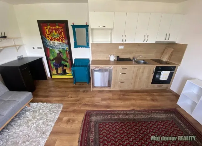 Pronájem bytu 1+kk, Praha - Suchdol, Suchdolské náměstí, 30 m2