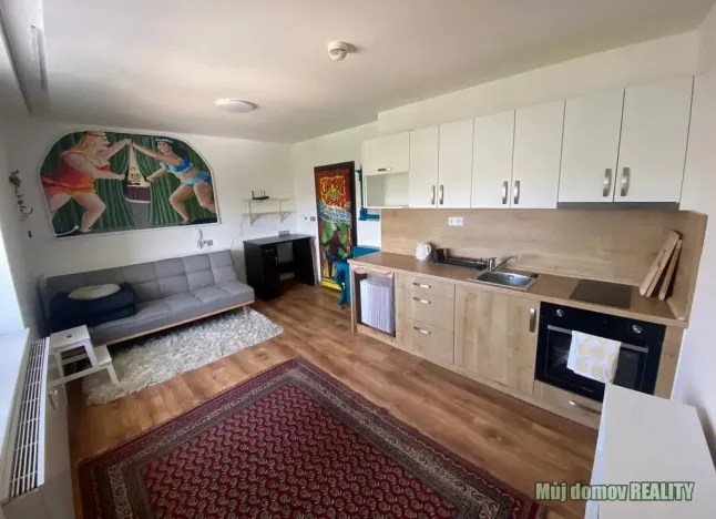 Pronájem bytu 1+kk, Praha - Suchdol, Suchdolské náměstí, 30 m2
