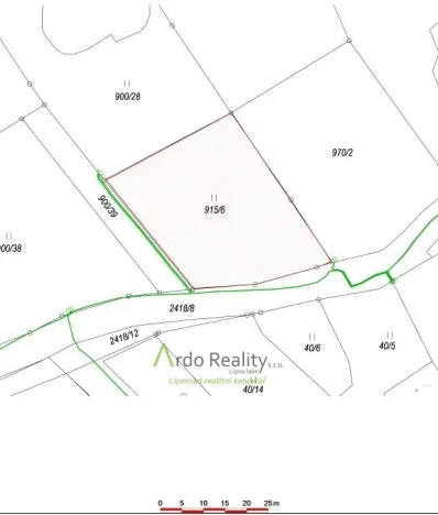 Prodej pozemku pro bydlení, Světlík, 1198 m2