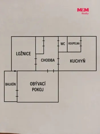Prodej bytu 2+1, Frýdlant, Příčná, 63 m2