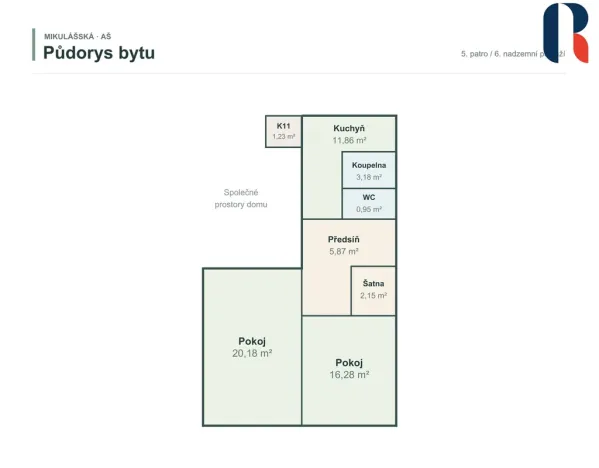 Pronájem bytu 3+kk, Aš, Mikulášská, 63 m2