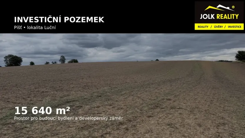 Prodej pozemku pro bydlení, Píšť, Luční, 15640 m2