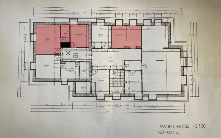 Pronájem atypického bytu, Praha - Řepy, Podkrkonošských tkalců, 38 m2