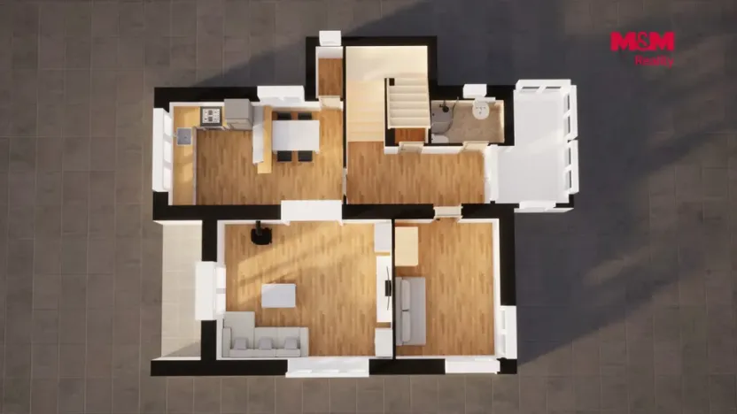 Prodej rodinného domu, Kralupy nad Vltavou - Lobeček, Alšova, 126 m2