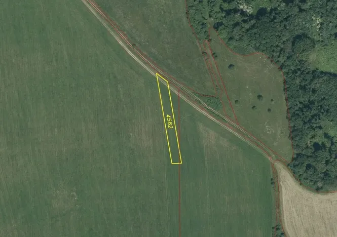 Prodej pole, Chodská Lhota, 1430 m2