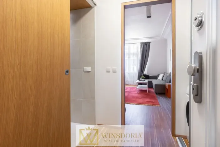 Pronájem bytu 1+kk, Praha, Eliášova, 28 m2