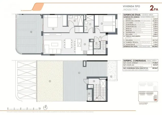 Prodej bytu 3+kk, Torrevieja, Alicante, Španělsko, 77 m2