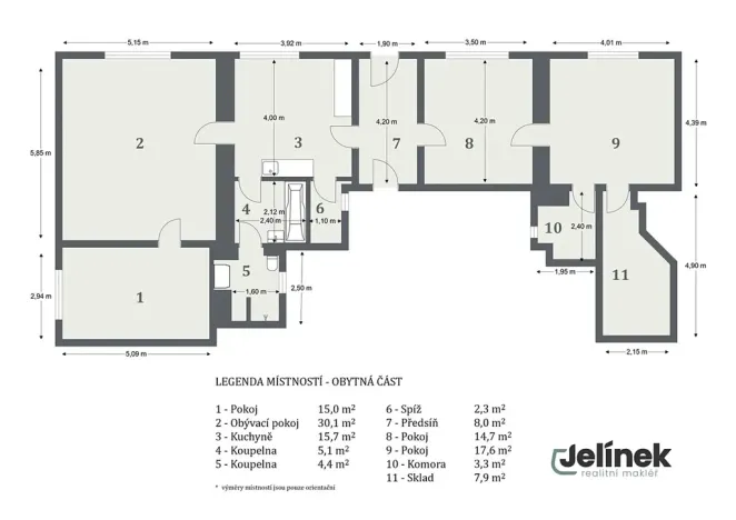Prodej rodinného domu, Jedlová, 124 m2