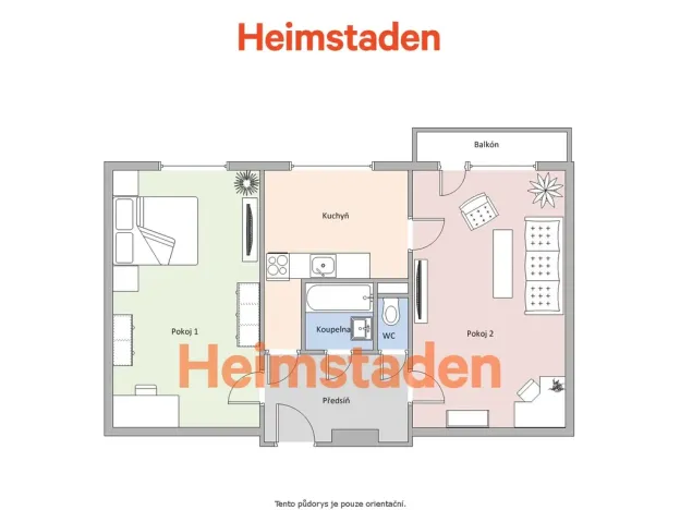 Pronájem bytu 3+1, Havířov - Podlesí, Dlouhá třída, 63 m2