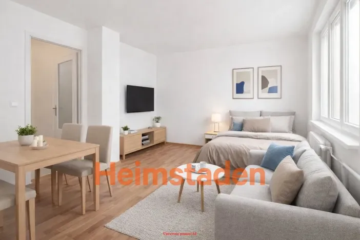 Pronájem bytu 1+kk, Havířov - Podlesí, Františka Hrubína, 23 m2