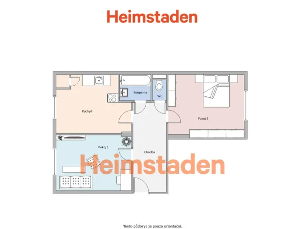 Pronájem bytu 2+1, Ostrava - Poruba, Hlavní třída, 77 m2