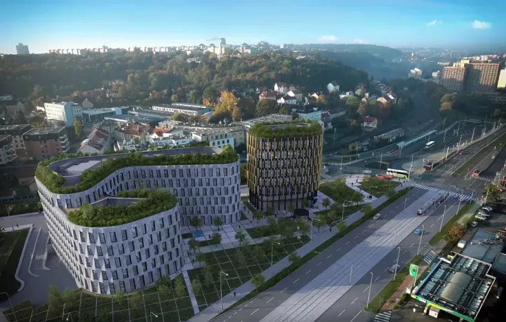 Pronájem kanceláře, Praha - Vokovice, Evropská, 280 m2