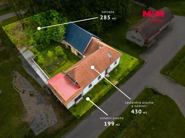 Prodej rodinného domu, Gruna, 85 m2