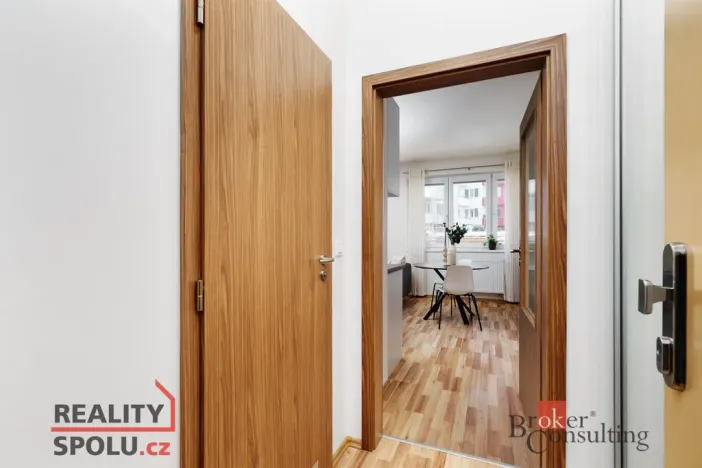 Pronájem bytu 1+kk, Praha - Kyje, Davidovičova, 31 m2