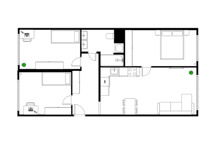 Prodej bytu 4+kk, Praha - Strašnice, Pod strání, 70 m2
