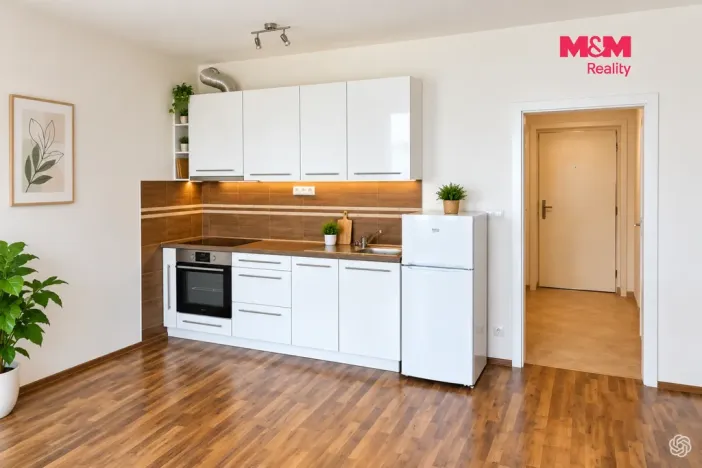 Prodej bytu 1+kk, Praha - Horní Měcholupy, Modenská, 36 m2