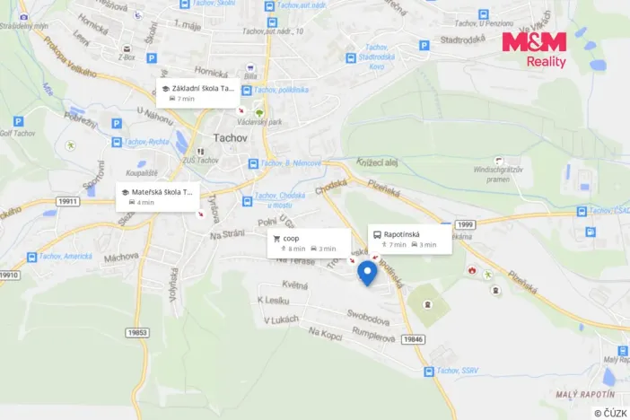 Prodej bytu 3+1, Tachov, Želivského, 75 m2
