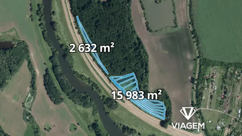 Prodej podílu lesa, Ladná, 1692 m2