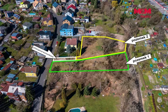 Prodej pozemku pro bydlení, Děčín - Děčín VII-Chrochvice, 1396 m2