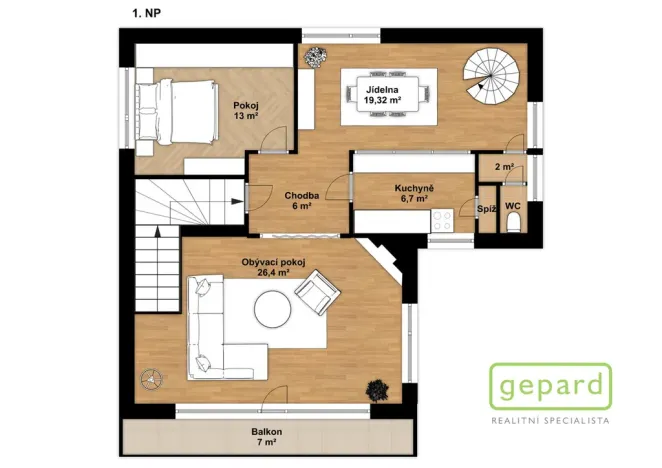 Prodej rodinného domu, Sedlčany, Seifertova, 204 m2