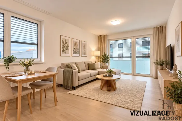Pronájem bytu 2+kk, Olomouc - Nová Ulice, Třída Jiřího Pelikána, 56 m2