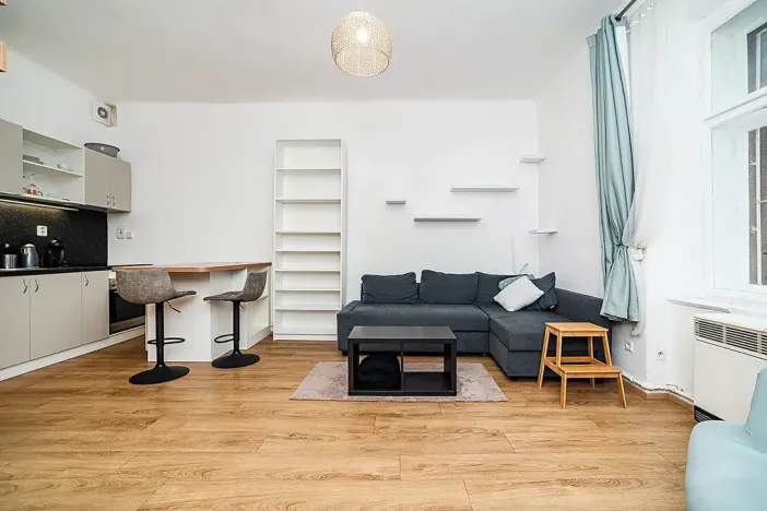 Pronájem bytu 1+kk, Praha - Žižkov, Fibichova, 32 m2