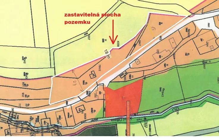 Prodej pozemku pro bydlení, Slopné, 6505 m2