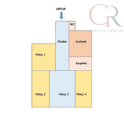 Pronájem bytu 4+1, Plzeň - Vnitřní Město, Veleslavínova, 102 m2