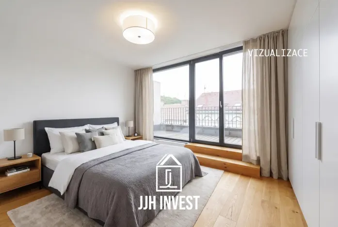 Prodej bytu 4+kk, Praha - Smíchov, Grafická, 136 m2