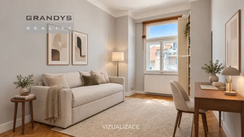 Pronájem bytu 3+1, Praha - Bubeneč, Čechova, 104 m2