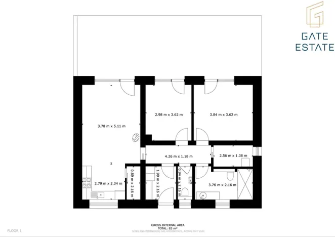 Prodej rodinného domu, Holešov, 83 m2