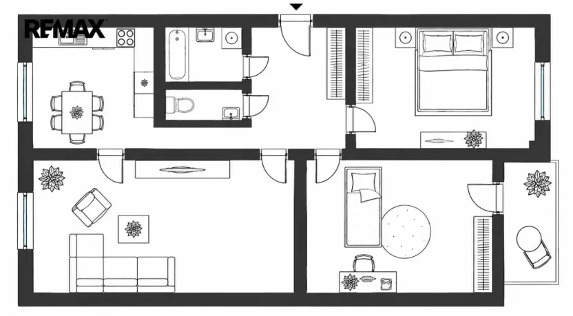 Prodej bytu 3+1, Náchod, Kostelecká, 71 m2
