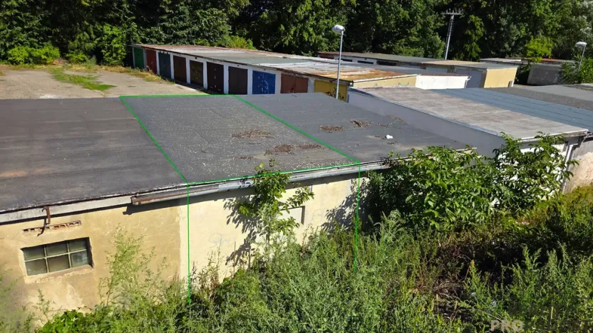 Prodej garáže, Vyškov - Pazderna, Dědická, 17 m2