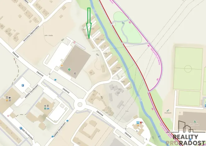 Prodej garáže, Vyškov - Pazderna, Dědická, 17 m2