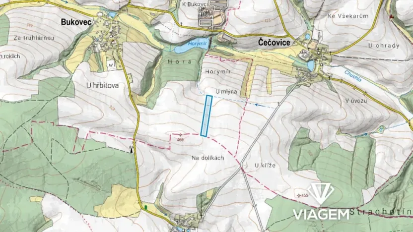 Prodej pole, Bukovec, 20940 m2