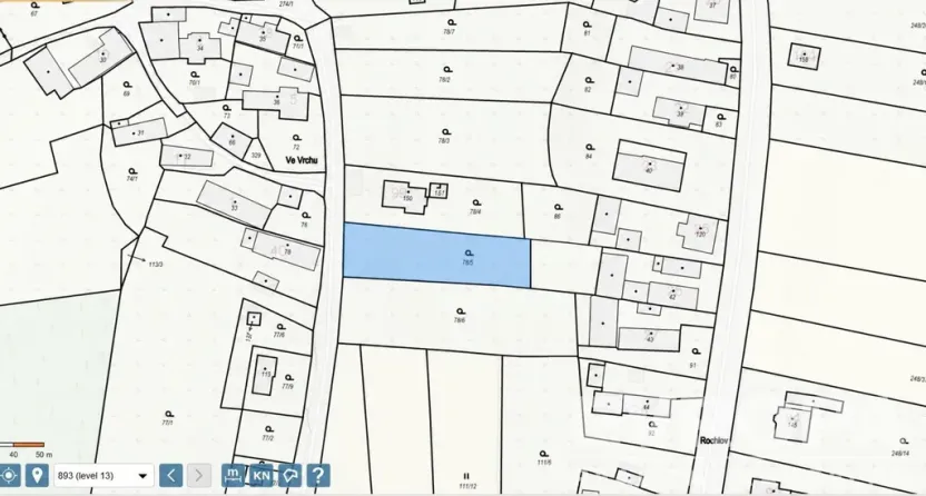 Prodej pozemku pro bydlení, Nezdice, 1006 m2