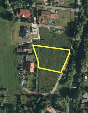 Prodej pozemku pro bydlení, Hukvaldy, 1601 m2