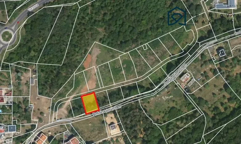 Prodej pozemku, Most, 594 m2