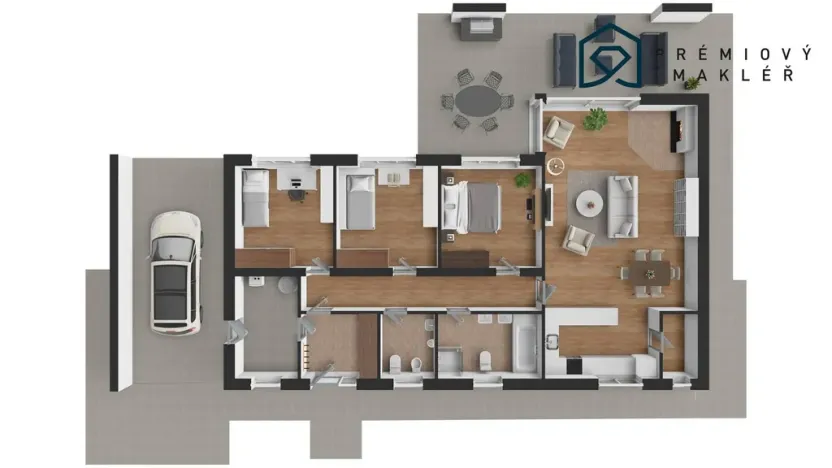 Prodej pozemku, Most, 609 m2